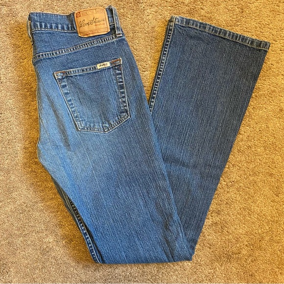 Levi's Strauss Stretch Bootcut Jeans 6 Long - Picture 3 of 7